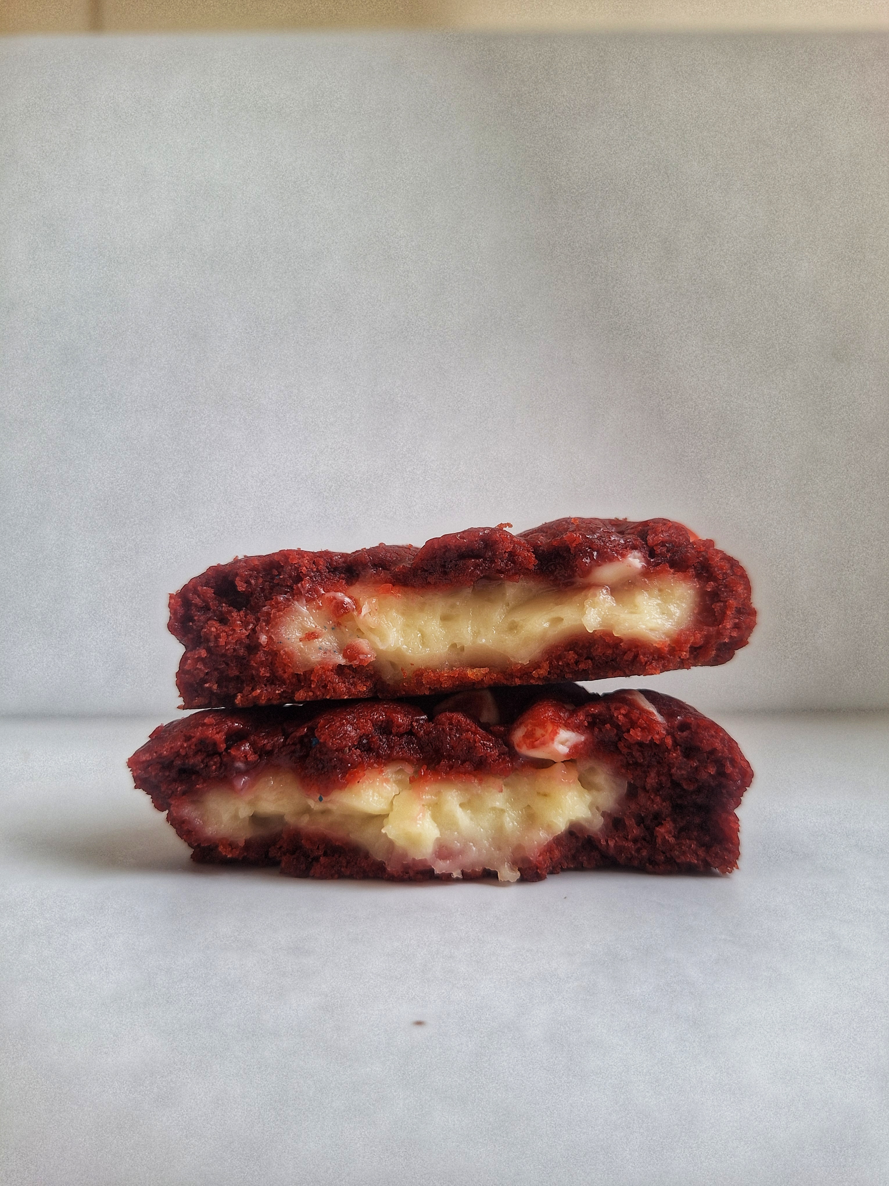 Velvet Cheese Cookie inside view
